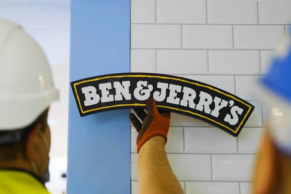 Thorpe Park Ben & Jerry’s concession fit out